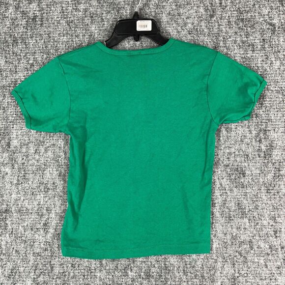 John Deere Shirt Womens Extra Large Green Basic Top Short-Sleeve Casual Tee - Picture 2 of 11